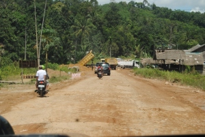 West Kalimantan Infrastructure in the border areas (road leading to Entikong)